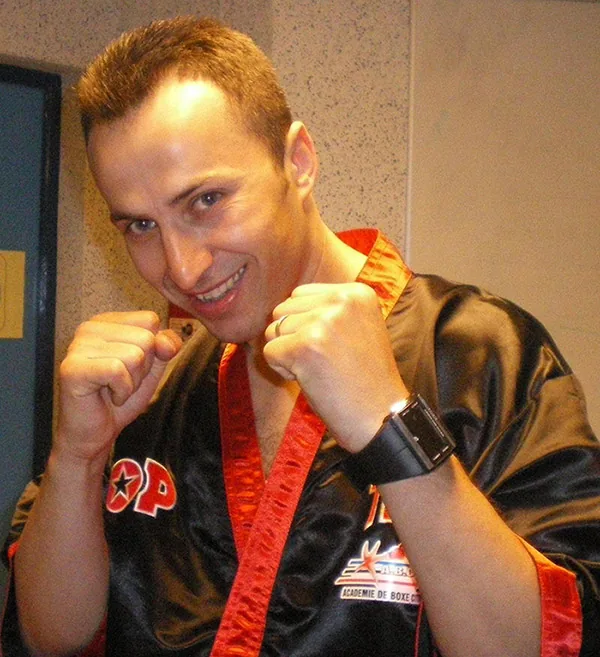 Hüseyin Karaoglan, fondateur et entraîneur de l'Académie de Boxe Citoyenne